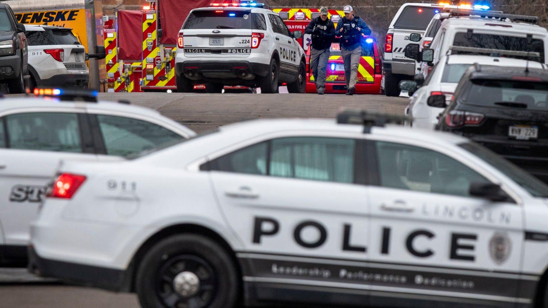 Man taken to hospital after being shot by officer Wednesday afternoon in Lincoln